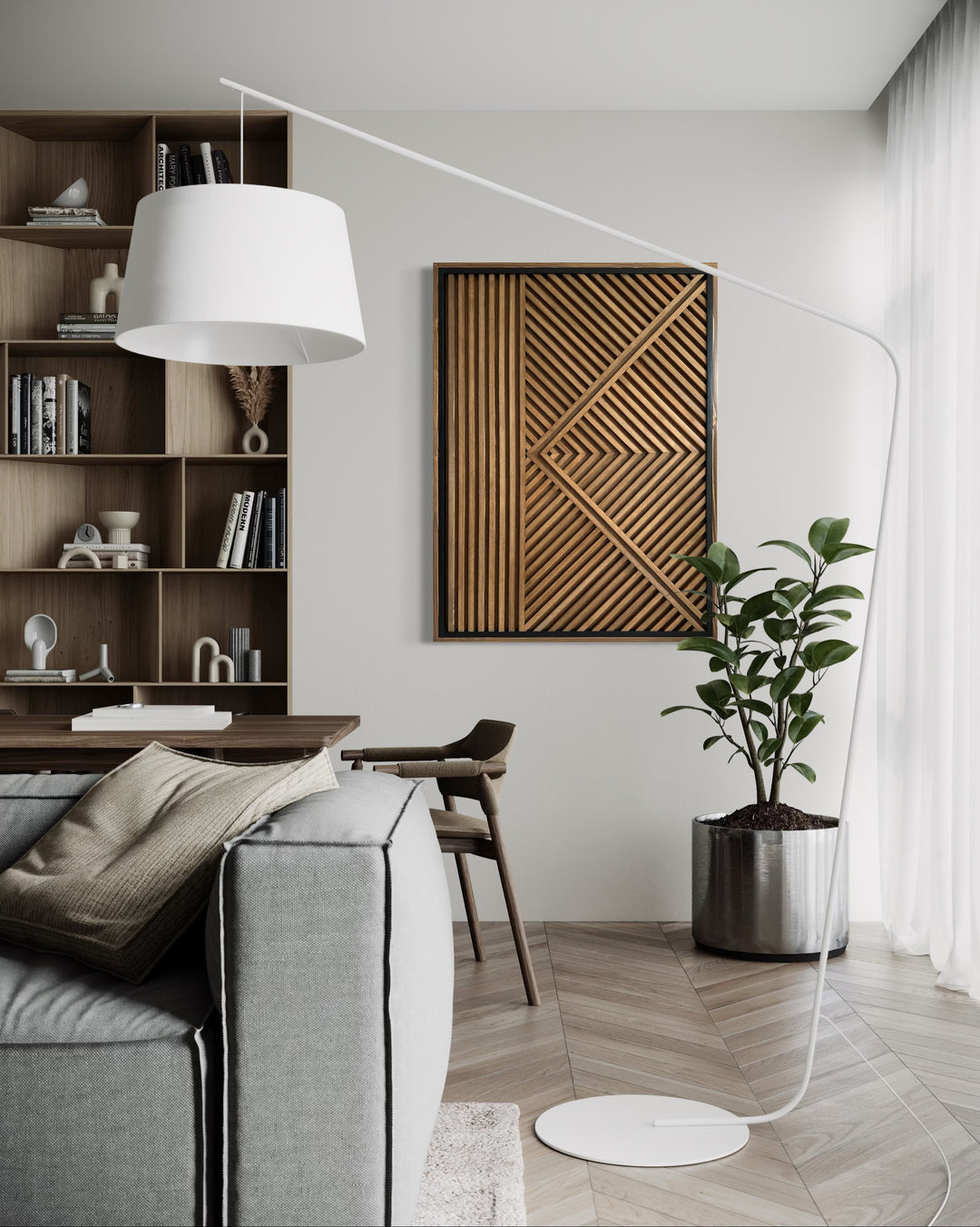 Moritz Sculptuur, 3 vrienden zitten op stam, 41 x 8,5 x 17 cm, houten decoratie, sculpturen-decoratie, modern, woonkamer, van hout, houten sculptuur